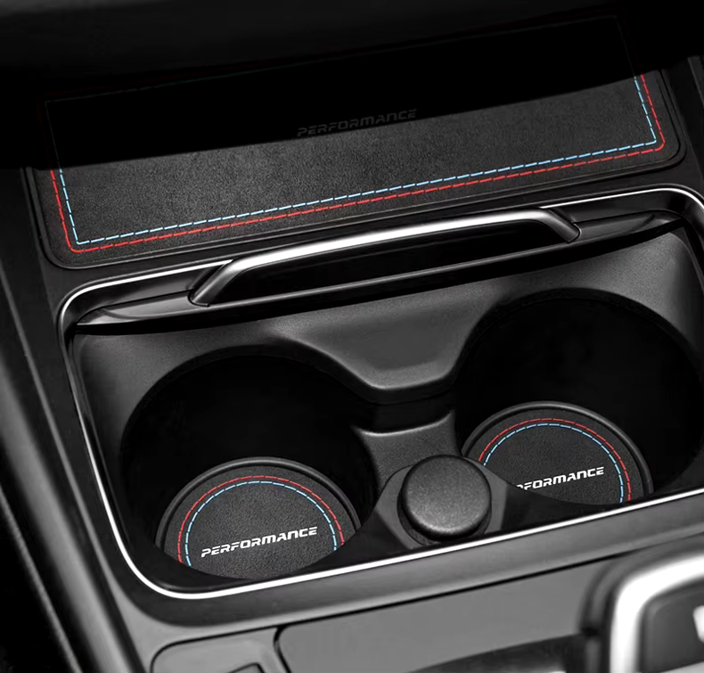 Alcantara Cup Holder Cover