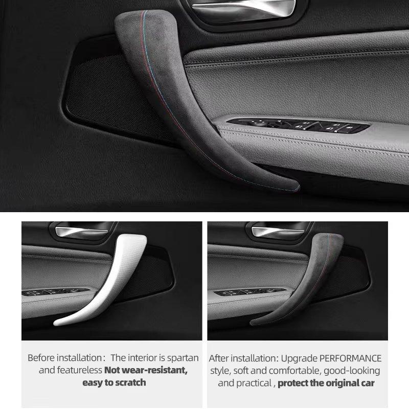 Alcantara Door Handle Cover